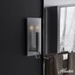 Hunter Sunjai 1-Light Wall Sconce in Brushed Nickel, , large