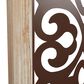 Maple and Jade 46.5" x 16" Rustic Abstract Wall Decor in Brown, , large