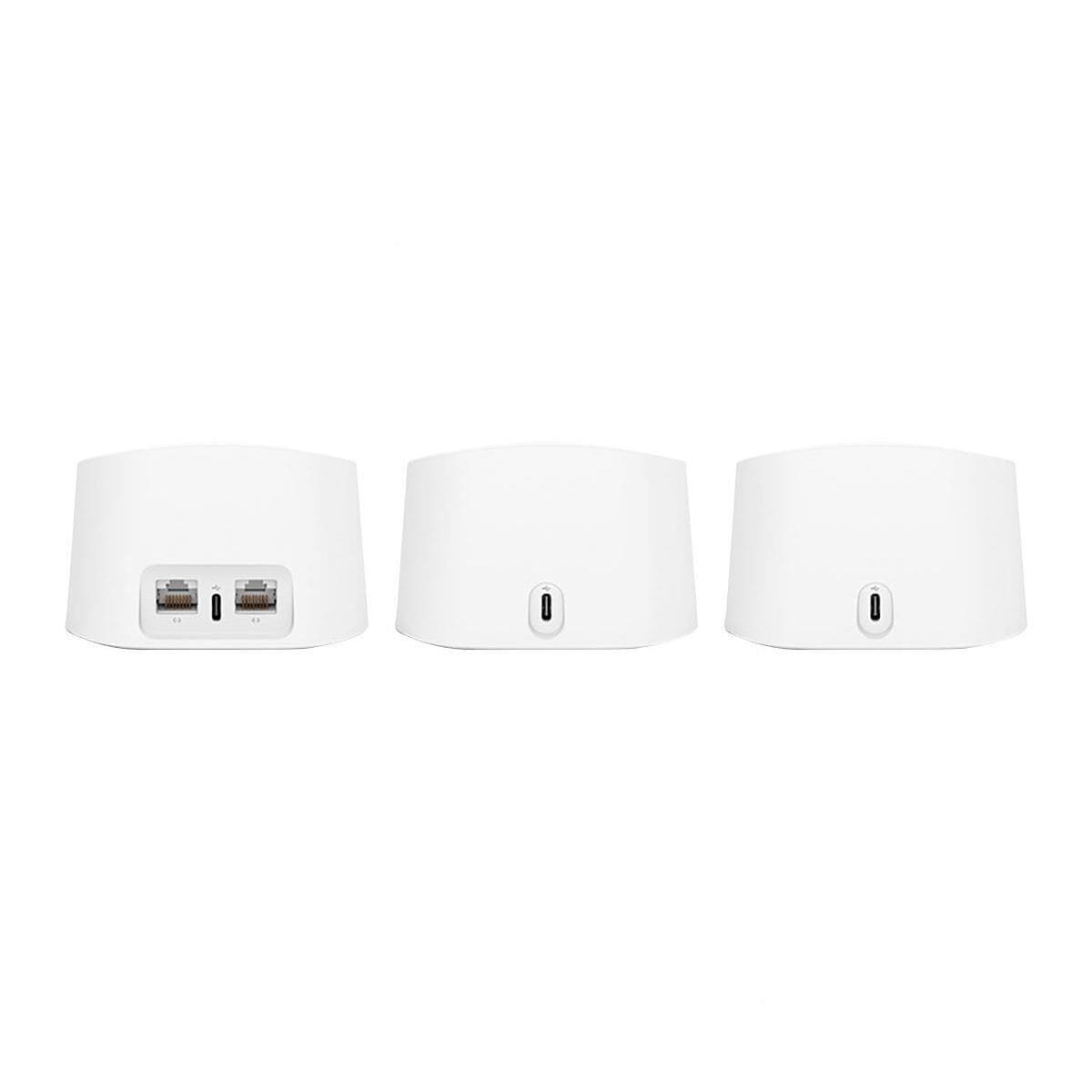 eero 6+ Dual-Band Mesh Wi-Fi 6 Router and 2 Extenders in White