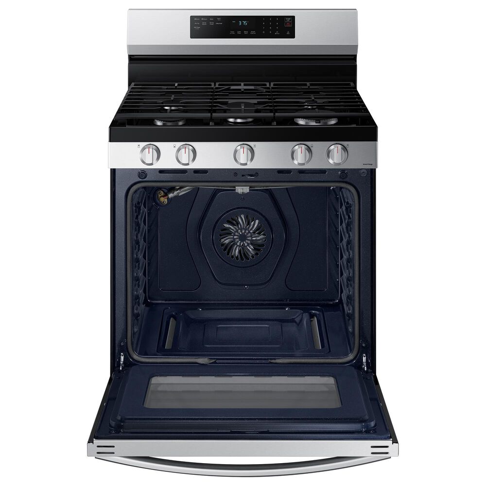 Samsung 6 Cu. Ft. Freestanding Gas Range with Wi-Fi and Air Fry in Stainless Steel, , large