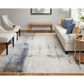 Feizy Clio 7"9" x 10" Ivory and Blue Area Rug, , large