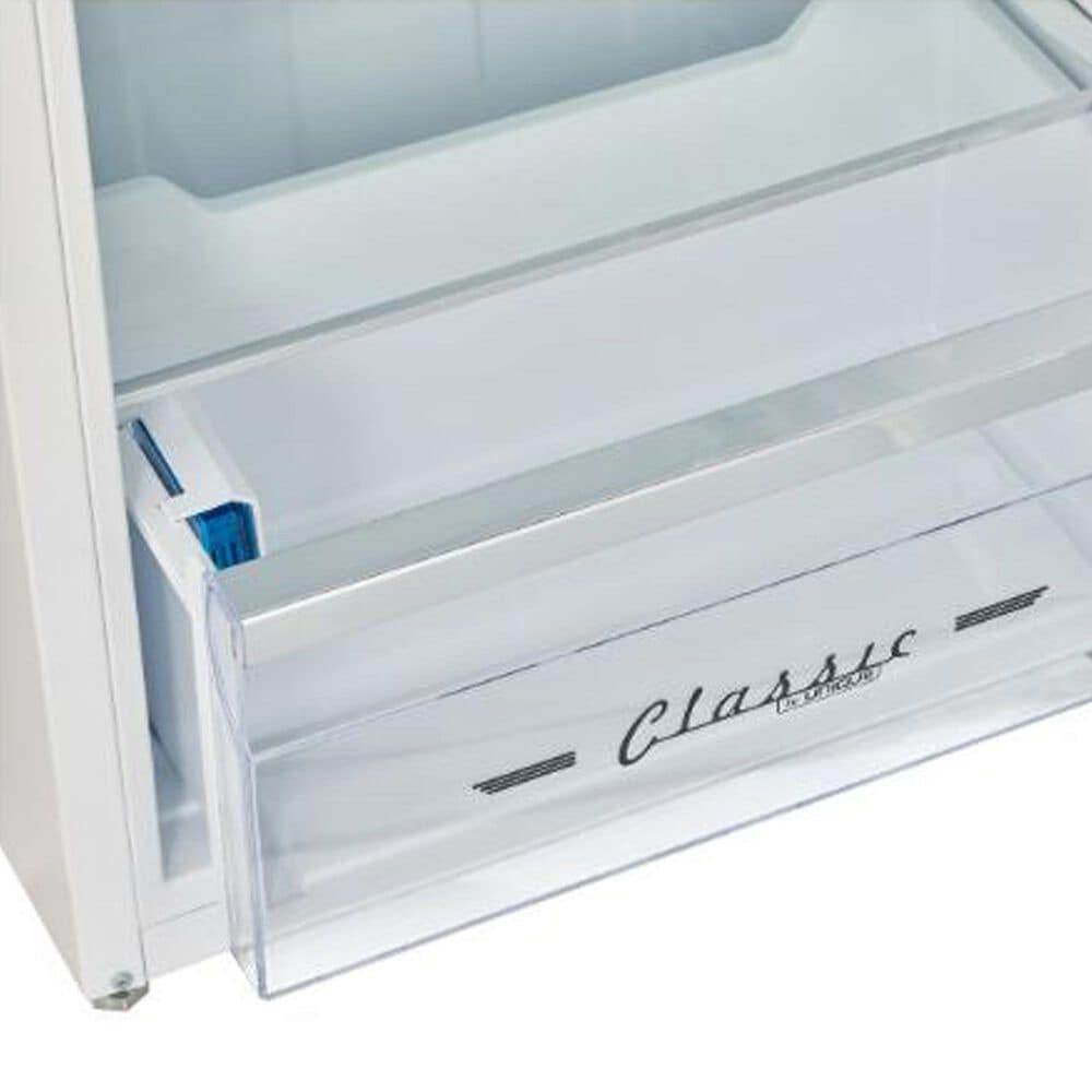 Unique Appliances Classic Retro 7.5 Cu. Ft. Top Freezer Refrigerator in Marshmallow White, , large