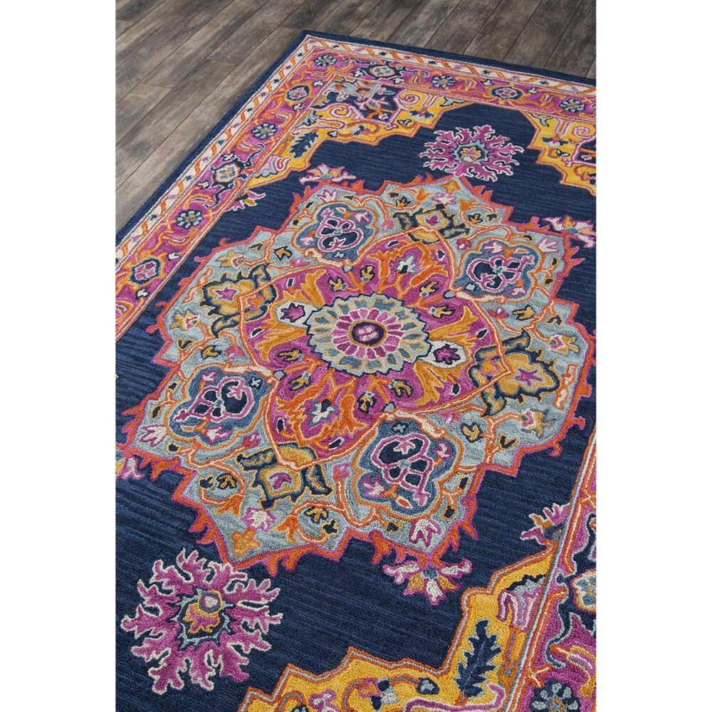 Momeni Ibiza IBI-01 8&#39; x 10&#39; Navy Area Rug, , large