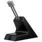 Arozzi Ancora Mouse Bungee with Snug Cord Holder, Rubber Feet, Extendable Spring, and Weighted for Stability - Black with Grey Accents, , large