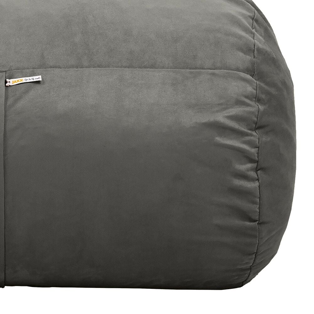 Jaxx 4&#39; Lounger Bean Bag in Charcoal, , large