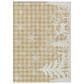 Dalyn Rug Company Wonderland WN32 5" x 7"6" Gold Indoor/Outdoor Area Rug, , large