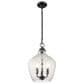 Golden Lighting Adeline 3-Light Pendant in Matte Black, , large