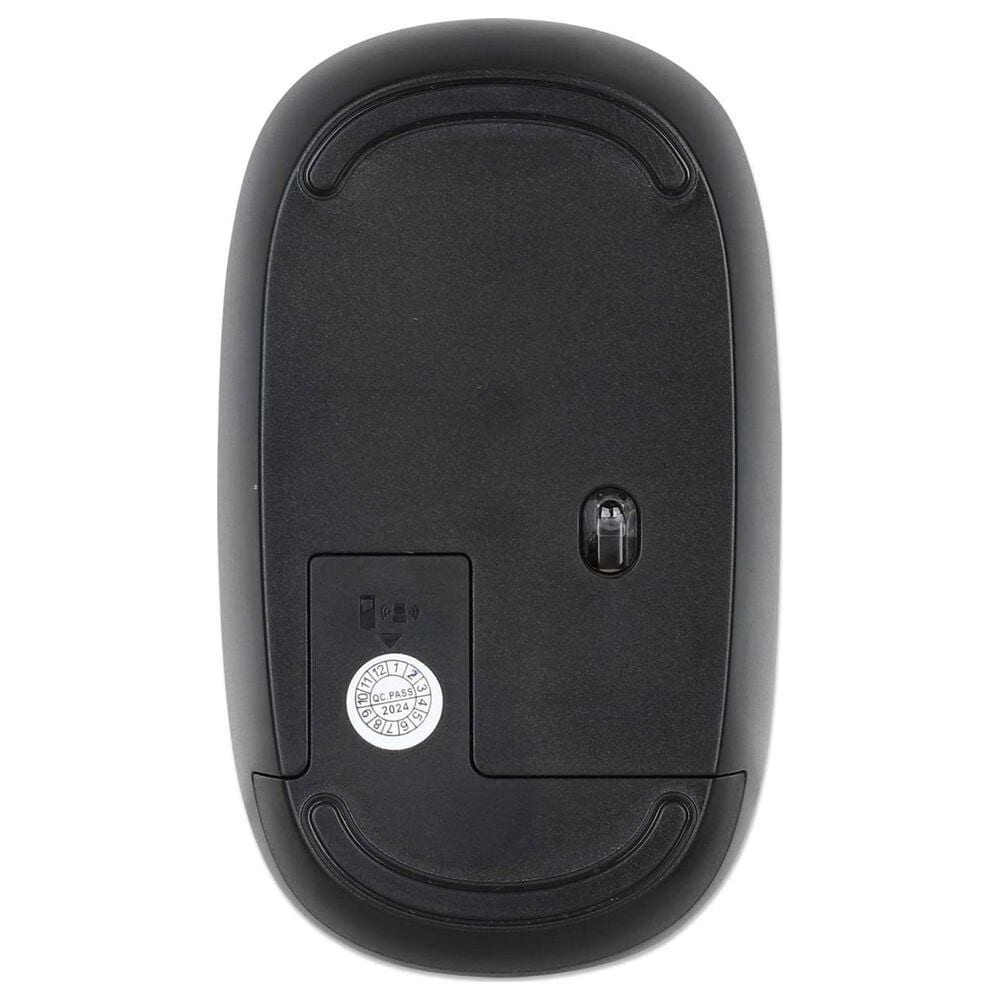 Manhattan MW3050 Wireless Optical USB Mouse in Black, , large