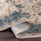 Surya Mirabel 6"7" x 9"6" Teal, Aqua, Mustard, Taupe, Beige and Gray Area Rug, , large