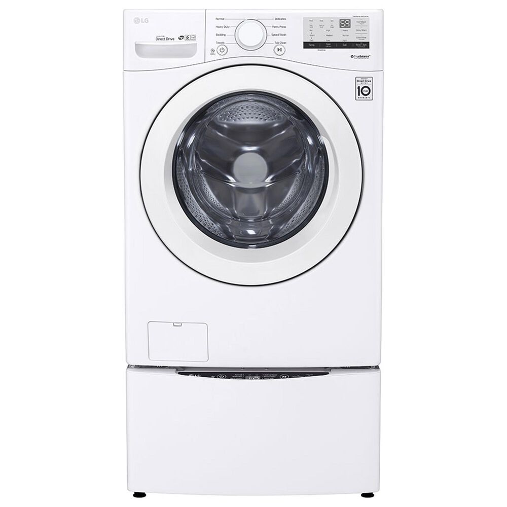 LG 4.5 Cu. Ft. Ultra Large Front Load Washer in White, , large
