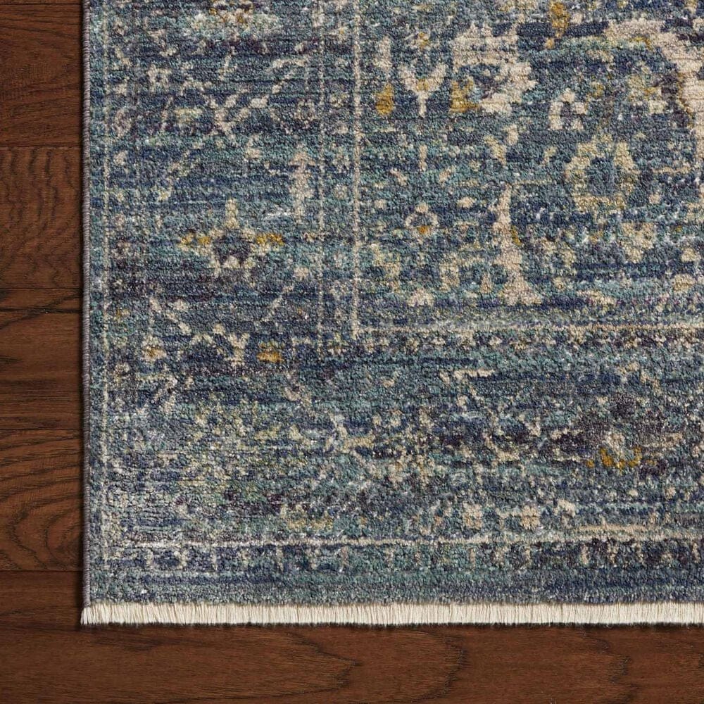 Loloi Bradbury 2&#39;6&quot; x 8&#39; Ocean and Gold Runner, , large