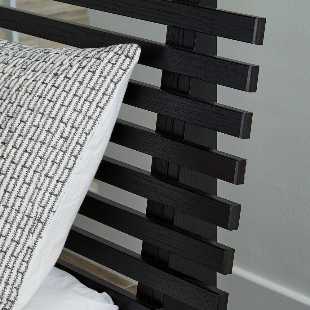Ashley Danziar Full Slat Panel Bed in Black, , large