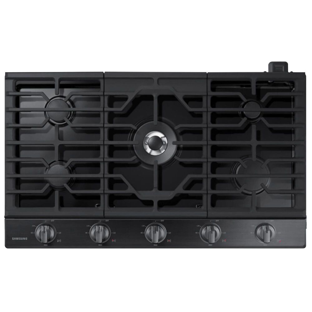 Samsung 36" Gas Cooktop in Black Stainless, , large