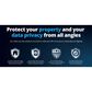 Night Owl 1080p Video Doorbell - Wired - Black, , large
