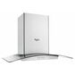 Whirlpool 36" Glass Island Kitchen Hood with Glass Edge LED Lighting, , large