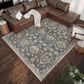 Dalyn Rug Company Marbella 9" x 13" Charcoal Area Rug, , large