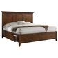Hawthorne Furniture San Mateo 4 Piece Queen Storage Bedroom Set in Tuscan, , large