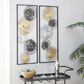Maple and Jade 36" x 14" Contemporary Metal Wall Decor in Black and Gold (Set of 2), , large