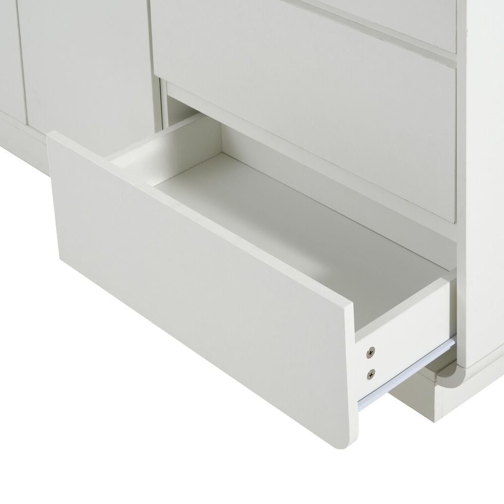 Hearth and Haven Sideboard in White, , large