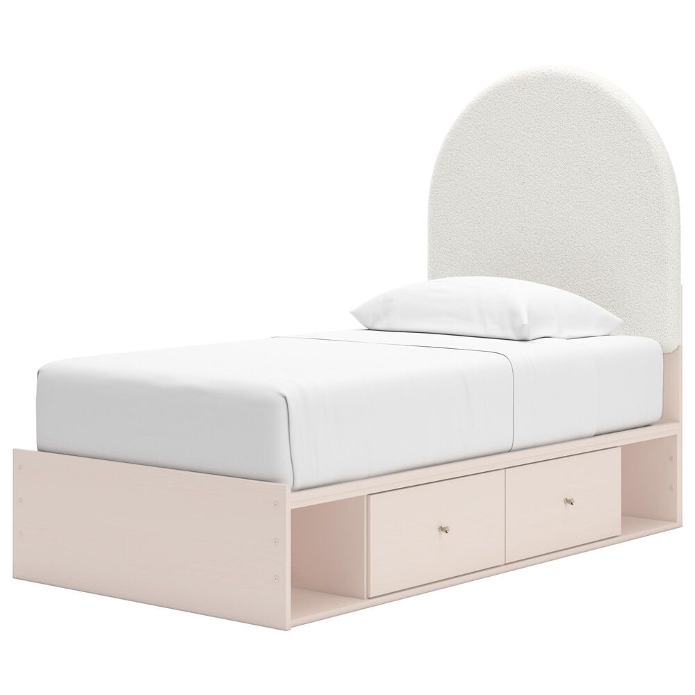 Ashley Ashley Wistenpine 4-Piece Bedroom Set in Pink, , large