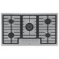 Bosch 800 Series 2-Piece Kitchen Package with 30" Double Speed Combination Oven 36" Gas Cooktop and in Stainless Steel, , large