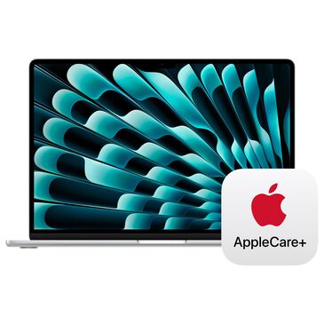 Apple 15" MacBook Air | Apple M5 chip - 10-Core CPU and 10-Core GPU - 24GB RAM - 1TB SSD in Silver with 3-Year AppleCare+, , large