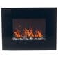 Timberlake Northwest Electric Fireplace with Wall Mount in Black Finish, , large
