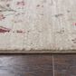 RIZZY Gossamer Gold and Beige 12" x 15" Area Rug, , large