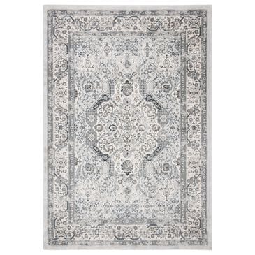 Safavieh Isabella 5"3" x 7"6" Dark Grey and Cream Area Rug, , large