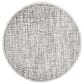 Safavieh Adirondack ADR103B-4R 4" x 4"  Silver/Ivory Round Rug, , large