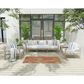 Nourison Garden Oasis Floral Coral 3" x 5" Indoor/Outdoor Area Rug, , large