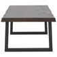 Steve Silver Jennings Cocktail Table in Distressed Cherry and Ebony, , large