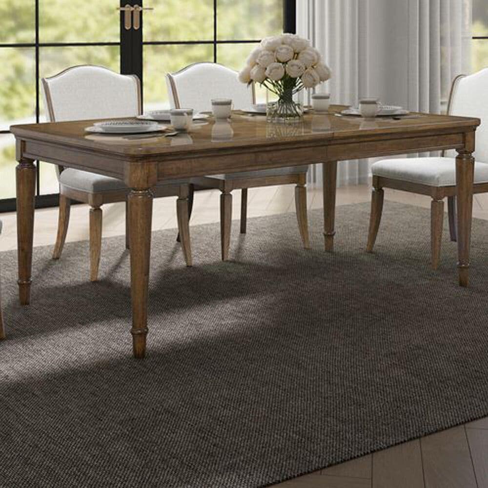 Belle Furnishings Harrison Heights 7-Piece Rectangular Dining Set in Sienna, , large
