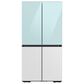 Samsung Bespoke Bespoke 4-Door Flex Bottom Panel in White Glass, , large