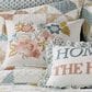 Levtex Lottie 12" x 24" Lumbar Throw Pillow in Blush, Green, Teal, Sienna, Ochre and Cream, , large