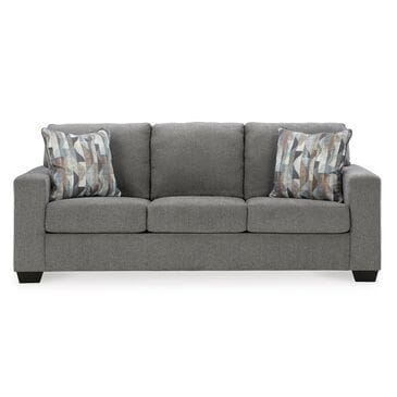 Ashley Deltona Stationary Sofa in Graphite, , large
