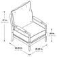 Valor Living Abbott Accent Chair in Graphite, , large