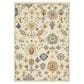 Oriental Weavers Lucca Flower Garden 2" x 6" Ivory Runner, , large
