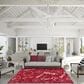 Dalyn Rug Company Harbor Nautical 5" x 7"6" Red Indoor/Outdoor Area Rug, , large
