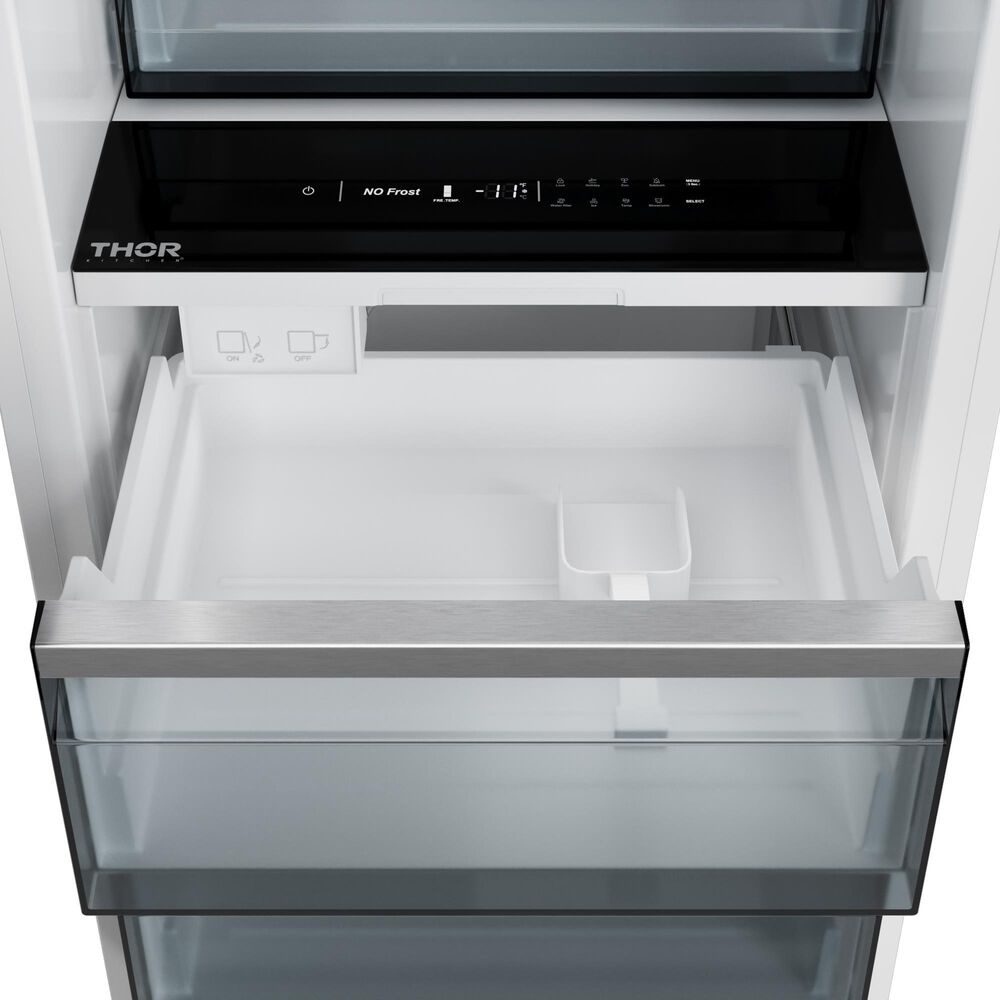 Thor Kitchen 12.4 Cu. Ft. Built-In Column Freezer with Automatic Ice Maker in Stainless Steel, , large