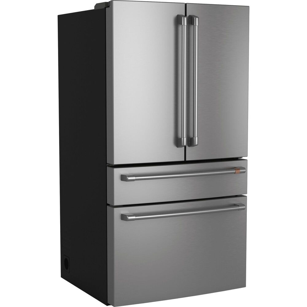 Cafe 23.2 Cu. Ft. Smart Counter-Depth French Door Refrigerator in Stainless Steel, , large