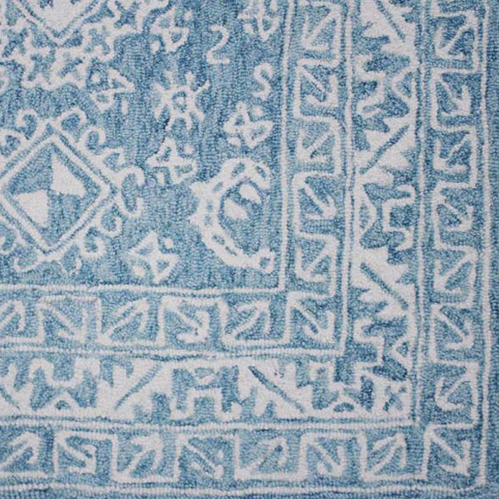 Amer Rugs Boston 5&#39; x 7&#39;6&quot; Teal Blaze Area Rug, , large