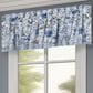 J. Queen New York Kourtney 72" x 18" Tie-Up Window Valance in Blue and Green, , large