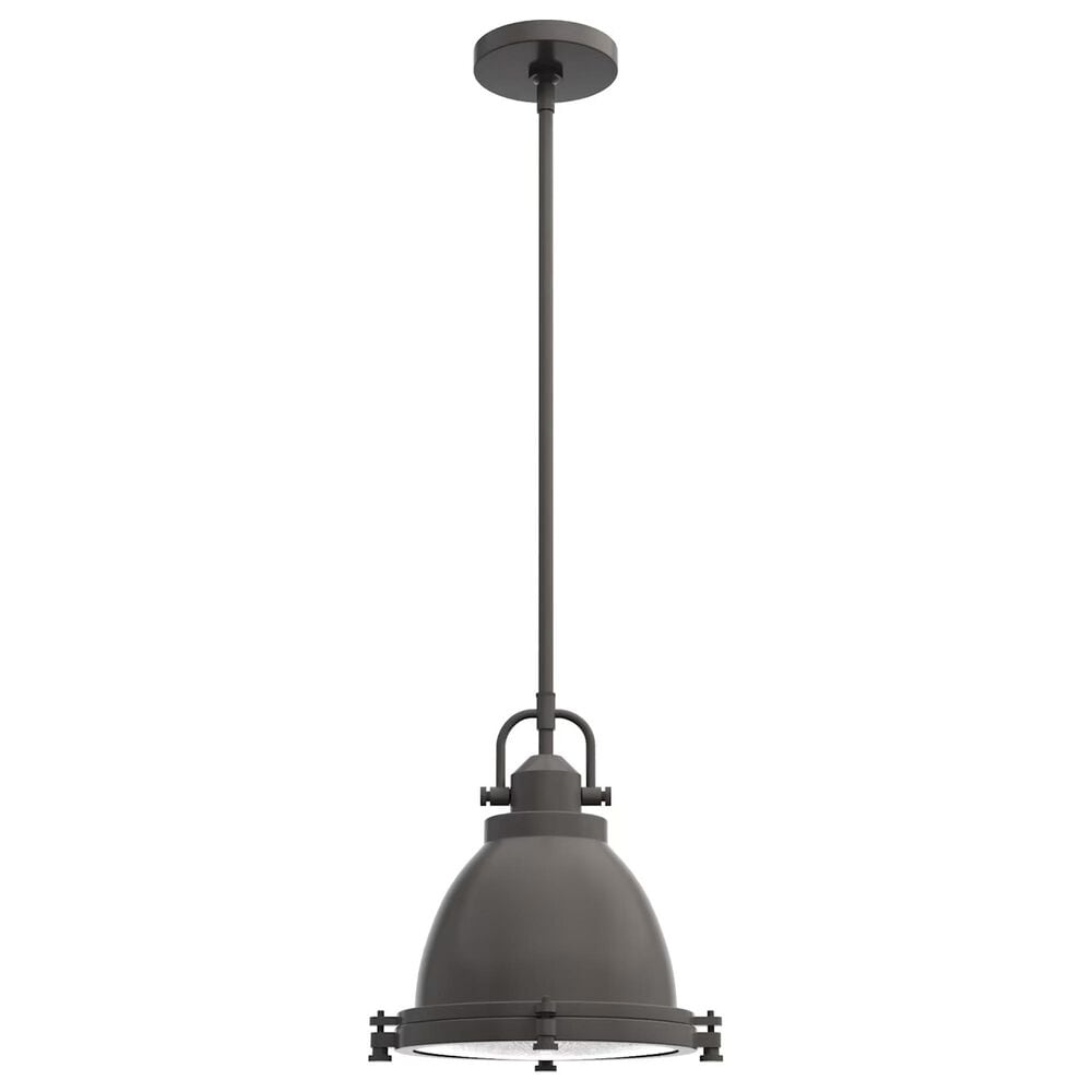 Hunter Bridgemoor 1-Light Pendant in Noble Bronze, , large