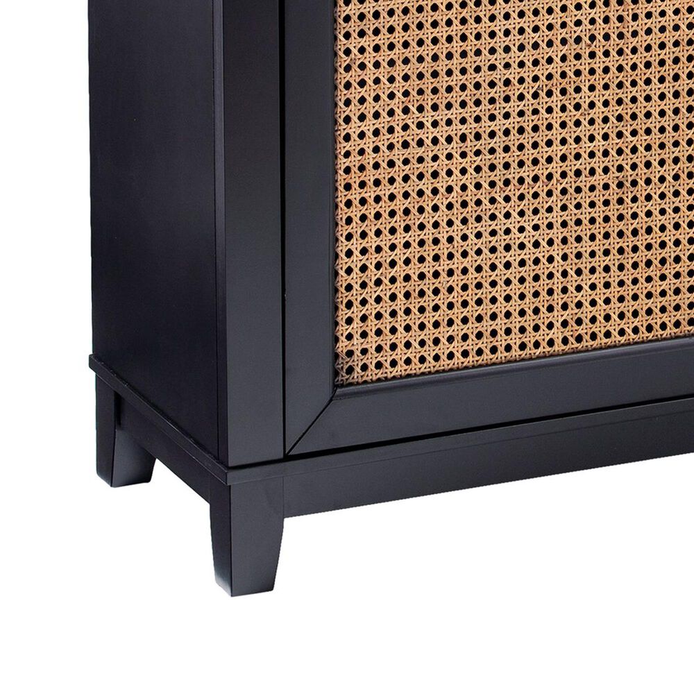 Southern Enterprises Chekshire Anywhere Storage Cabinets in Black and Natural, , large