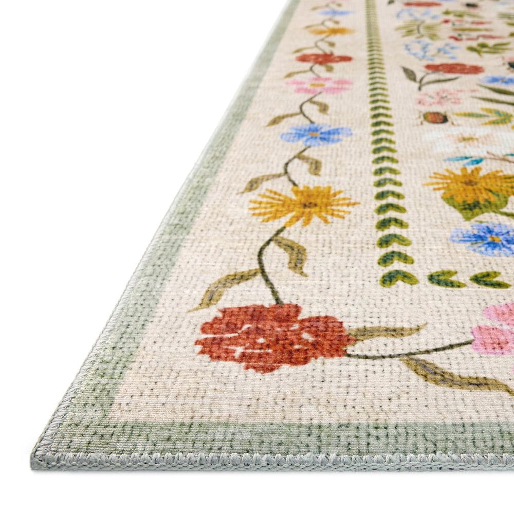 Loloi Canopy Curio Cream 2&#39;3&quot; x 5&#39; Runner, , large