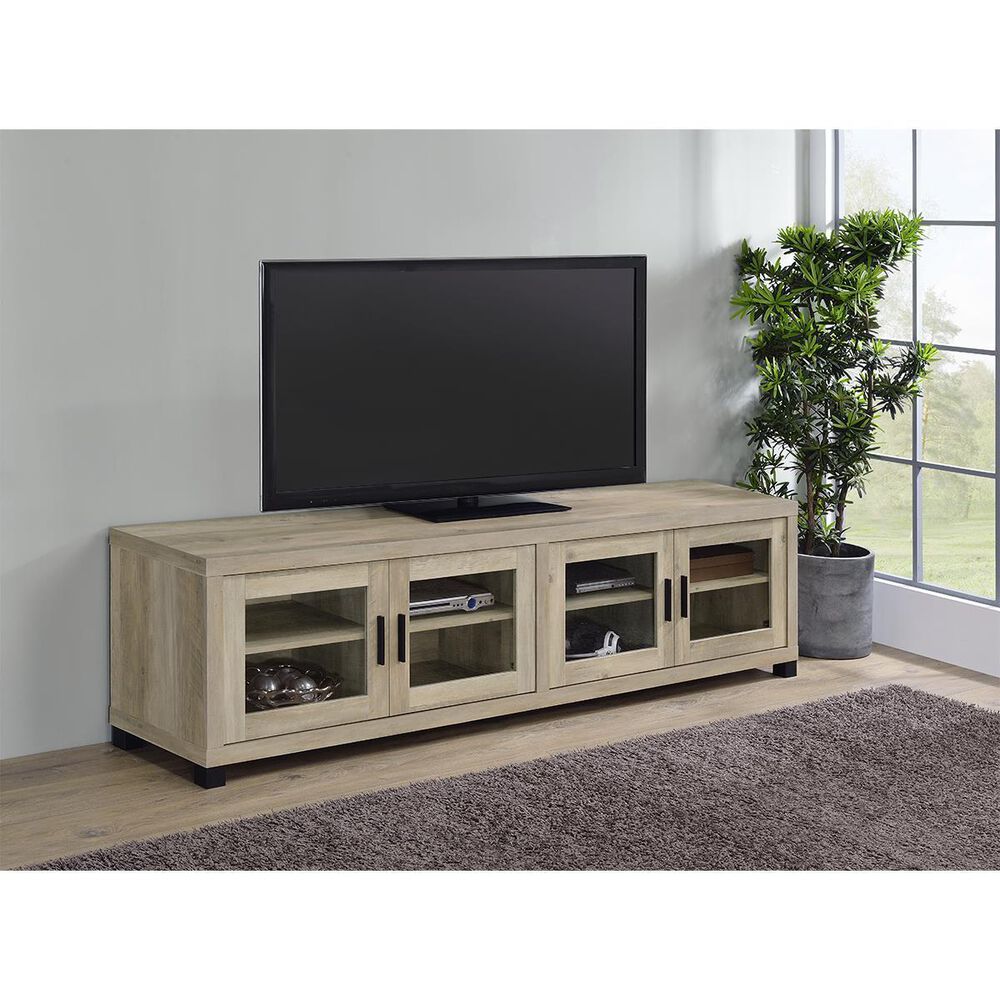 Pacific Landing TV Console in Antique Pine, , large