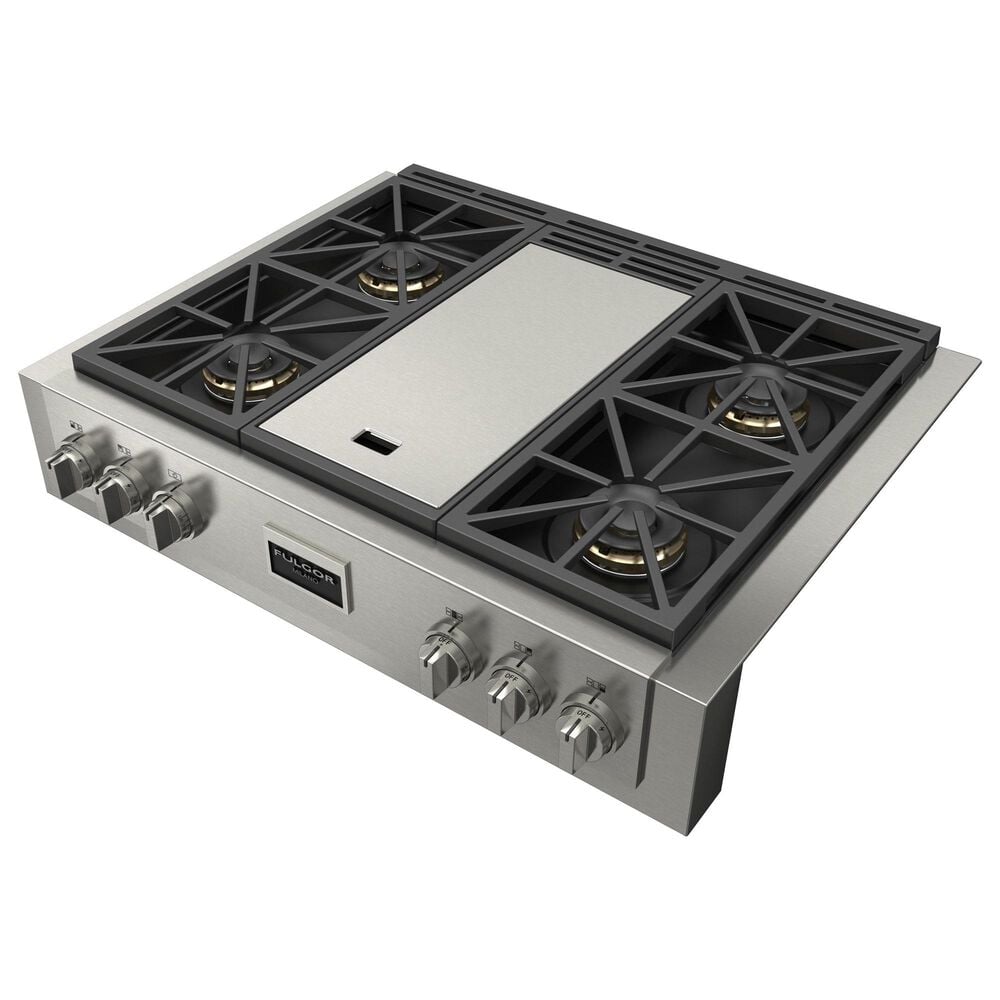 Fulgor Milano 36&quot; Gas Rangetop with 4 Sealed Burners in Stainless Steel, , large