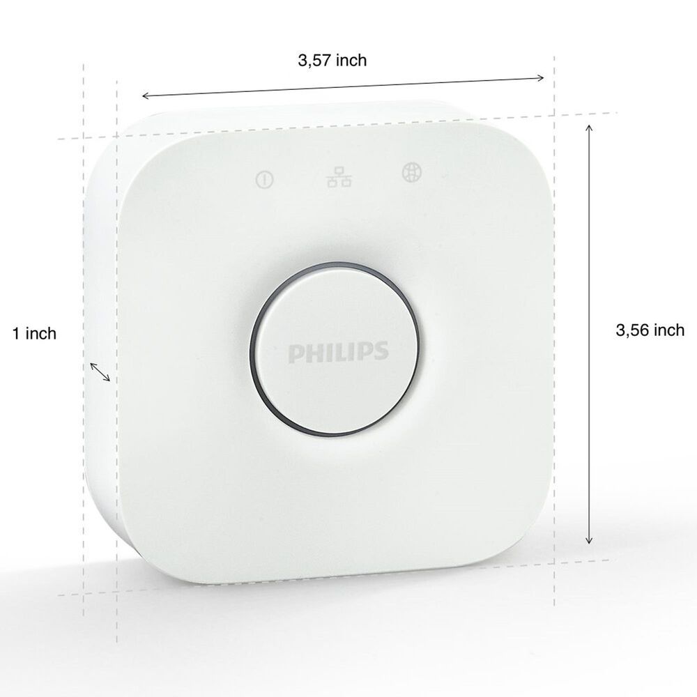 Philips Hue 65&quot; Lightstrip and Smart Bridge in White, , large