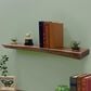 Regency Global Sourcing Niche Islander 36" Hard Wood Floating Shelf in Walnut, , large